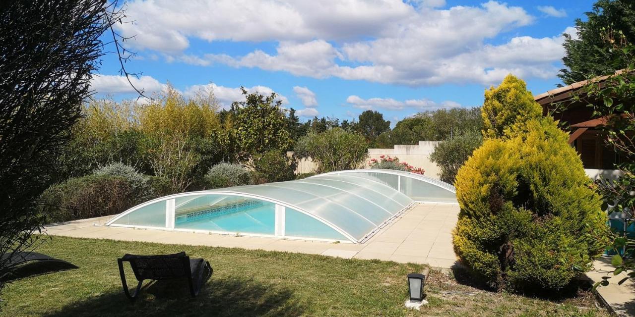 Ferienwohnung La Bastide Des Sources Beaucaire  Exterior foto