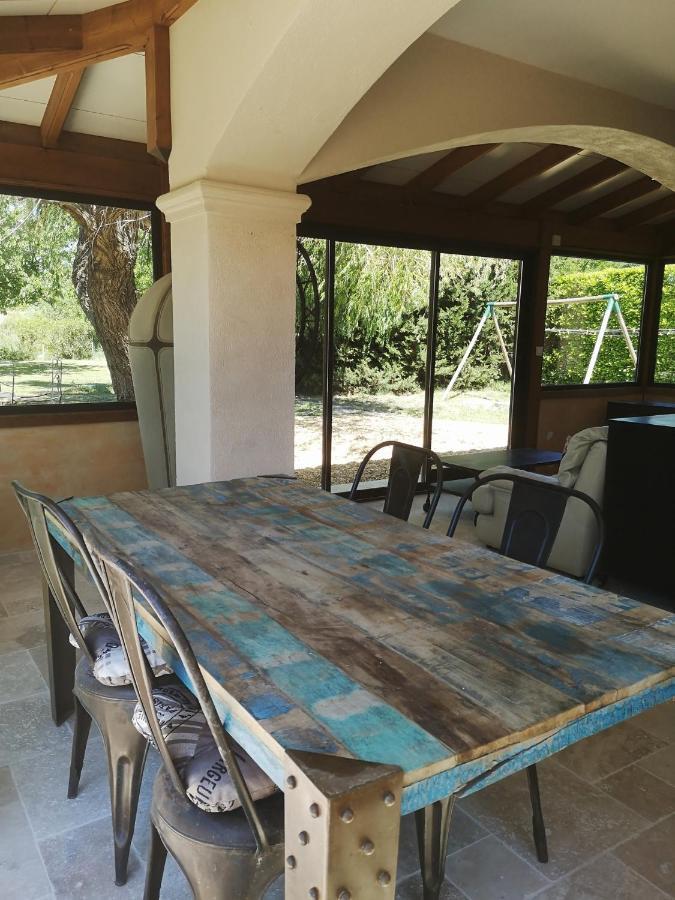 Ferienwohnung La Bastide Des Sources Beaucaire  Exterior foto